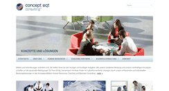 Desktop Screenshot of concept-eqt.de